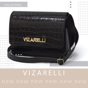 Bolsa Vizarelli Tampinha Croco