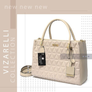 Bolsa Lorena Média Vizareli Matelasse Premium
